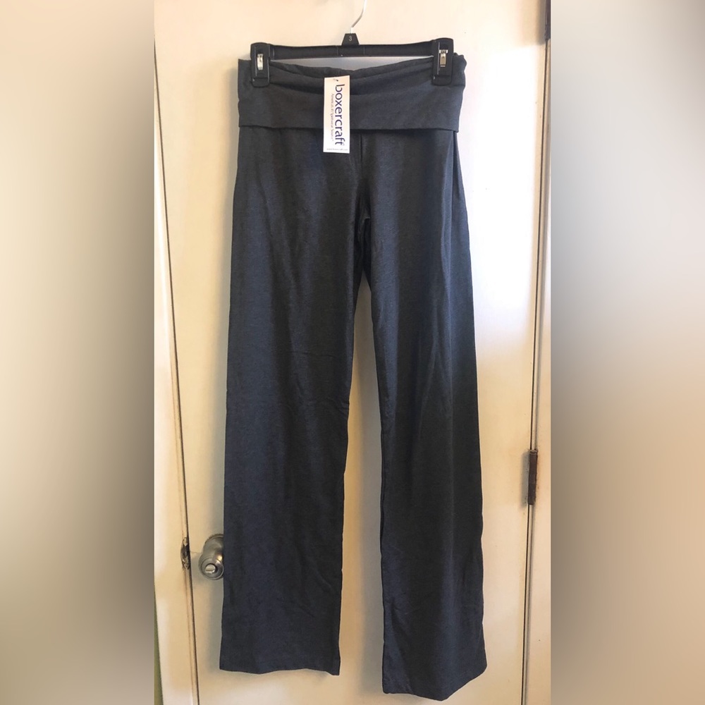 Boxercraft Gray Yoga Pants size M
